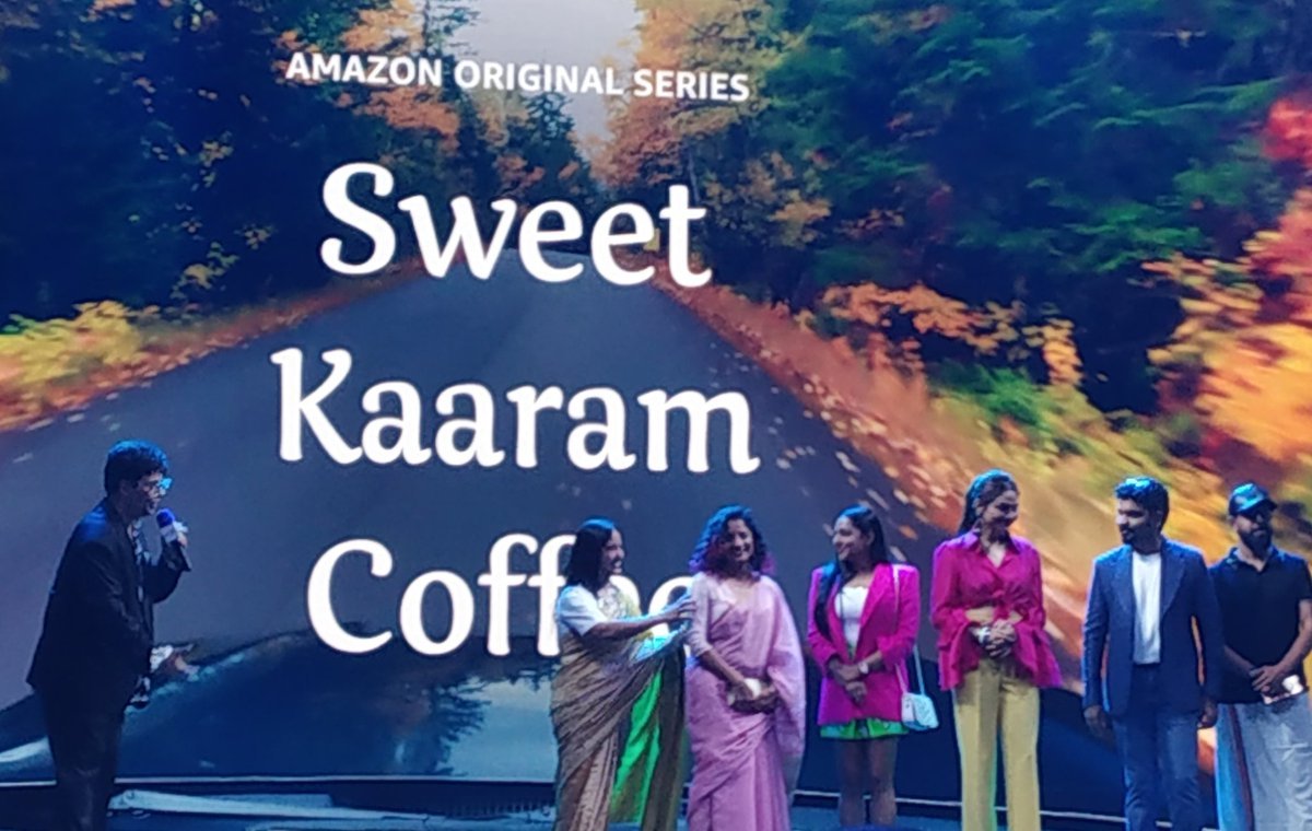 Sweet kaaram coffee webseries launching soon on Amazon prime video